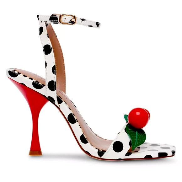 NEW in Box Betsey Johnson Maia Cherry Two-Piece Dress
Sandals/Heels Size 8.5 - Picture 2 of 5